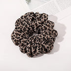 Scrunchies Hair Ties for Women Big Silk Satin Scrunchie Large Oversized Ligas Para el Cabello De Mujer Decorations Cute Jumbo Coth Ponytail Hair Scrunchy Giant Purple Hair Accessories Gift for Girls