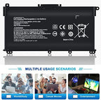HTO3XL Laptop Replacement L11119-855 HT03XL Battery for HP Pavilion 14 15 17 15-CS 15-DA 15-DB Series 15-DA0012DX 14-CE0068ST 15-CS3073CL 15-CS3153CL 15-CS2064ST 15-DA0014DX Fits HT03041XL HSTNN-LB8M