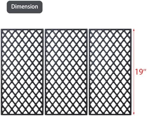 GR2210601-MM-00 Grates Grill Replacement Parts for Member’s Mark Grill Grates GR2210601-MM-00 Cast Iron Cooking Grid Members Mark Rankam Grill Parts GR2210601MM00 Sam's Club 3 Pieces