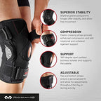 Mcdavid - 429X - Meniscus and Ligament Knee Brace - Unisex adult - Knee supports - Prevents injury and relieves pain - Secure fit - Crossfit knee braces - (429X)