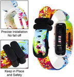 Ace 3 Floral Bands Replacement for Fitbit Ace 3 Watch Band, Skin-Friendly Colorful Pattern Ace 3 Watchband Straps Wristband Bracelet Band Ace 3 Waterproof Accessories [3 Pack]