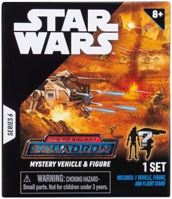 Star Wars Micro Galaxy Squadron Lt. Callahan’s E-wing Mystery Bundle - 5-Inch and 2.5-Inch Vehicles with Accessories (Amazon Exclusive)