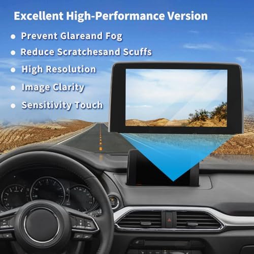 8" inch Touch Screen Glass Digitizer Navigation Replacement Fit for Mazda CX9 CX-9 2016 2017 2018 2019 Replace# TK49-611J0, TK49-611JA, TK49-611JB