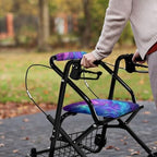 LedBack Walker Accessories Rollator Seat Cushion Blue Purple Walker Seat Cover Walkers, Rollators & Accessories for Walkers for Seniors