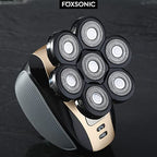 7 Blades for Head Shaver Replacement Heads 7 Heads for Many Main Brands Electric Shaver Razor Bald Men Head Shaver Blades