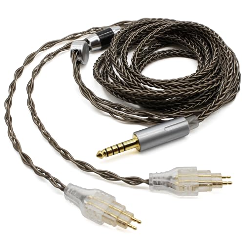 Youkamoo 4.4mm Balanced Replacement Upgrade Cable Compatible for Sennheiser HD650, HD600, HD580, HD660S, HD58X, HD6XX Headphones Upgrade Cable