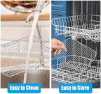 Dehydrator Rack for Ninja Foodi AG300 Grill, 3 Stackable Layers Dehydrator Rack Stand for Ninja Foodi AG300 Accessories, Rectangle Air Fryer Accessories for Ninja AG300 AG301 Foodi Grills