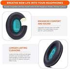 WC Wicked Cushions Premium Replacement Ear Pads for Bose Headphones - Compatible with QC15 / QC25 / QC35 & 35 ii / QC2 / AE2 / AE2i / AE2W / Soundlink - Softer Leather, Luxury Memory Foam | Black