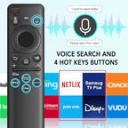 BN59-01432A Solar Voice Remote Replacement for Samsung TV Remote with Bluetooth Rechargeable Solar Cell, Compatible with Samsung Neo QLED Smart 8K HDR Ultra HD TVs, VG-TM2360E New 2023 Model, Black