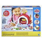 Play-Doh Kitchen Creations Pizza Oven Playset with 6 Cans & 8 Accessories, Back to School Classroom Supplies, Play Food & Cooking Toys, Preschool Toys, Ages 3+