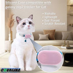 Silicone Holder for Galaxy smarttag2 (2023) for Dog Collar, Slim Rubber Waterproof Cover pet Necklace Accessories, Secure Durable case Compatible for Samsung tag 2 Tracker for cat(4 Pack)