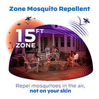 Thermacell Mosquito Repellent Patio Shield Lantern; Includes 12-Hour Refill; 15 Foot Zone of Protection; Highly Effective Mosquito Repellent for Patio; Bug Spray Alternative; Scent Free