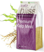 Kelp Bliss - Pure Kelp Meal - Organic Kelp Fertilizer for Growing Healthy Plants, Crops, and Gardens! Increases Fruit and Vegetable Yield! (5 lbs)