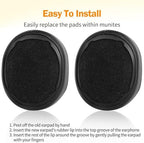 Skullcandy Crusher ANC Wireless Replacement Pads - Cooling Gel Earpads Upgrade for Crusher ANC/Evo/360, Hesh 3/Evo Headphones