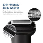 3-Pack BG5025 Replacement Heads For Philips Norelco Bodygroom 7000 Trimmer Foil, BG2000/40 Blades