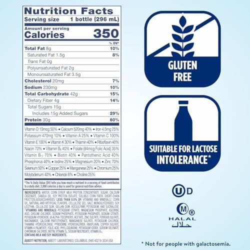 Ensure COMPLETE Vanilla Nutritional Shake | Complete, Balanced Meal Replacement | Ready To Drink | 30g Protein, 27 Vitamins & Minerals | 10 fl oz -24 Pack