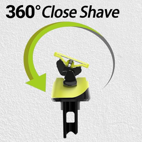 4-Pack Compatible with One Blade Replacement Heads | Blades Compatible with Oneblade Replacement Blades | For Norelco One Blade Replacement Heads QP210/80 QP2515 QP2520 QP2630 QP2834...