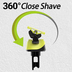 4-Pack Compatible with One Blade Replacement Heads | Blades Compatible with Oneblade Replacement Blades | For Norelco One Blade Replacement Heads QP210/80 QP2515 QP2520 QP2630 QP2834...