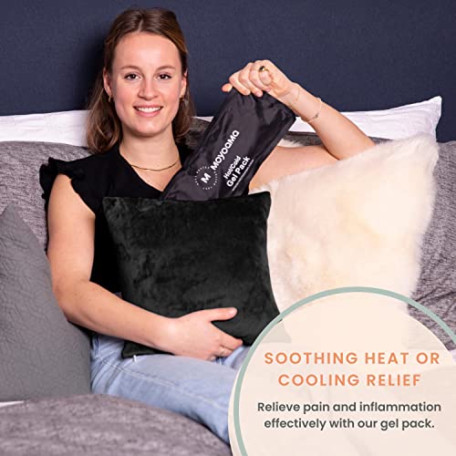 MOYOAMA Hysterectomy Pillow with Cooling Packs Included - Hysterectomy Recovery Products to Protect Vulnerable Areas - C Section Recovery Seatbelt Pillow to Relieve Pressure - Hysterectomy Gifts