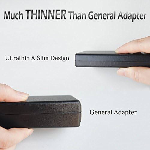 ZOZO 65W Universal Laptop Charger for Acer Asus Toshiba Dell Lenovo HP Gateway Samsung Sony Fujitsu Ultrabooks Chromebook 15V 16V 18.5V 19V 19.5V 20V Computer Power Supply Cord Adapter Replacement