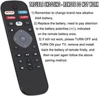 New URMT26RST004 Voice Remote Control Replacement for Philips 5704 Series 5604 Series 5766 Series 5806 Series 5000 Series Android Smart TV with Preset App Keys- Netflix Vudu YouTube Google-Play