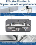 Starlink Gen 2 Carrying Case，Outdoor Travel Case for Standard Starlink V2 Accessories ，Semi-Rigid EVA ，Compact Interior，Large Capacity（Holds Starlink V2 Dish & Router & Cable & Mount & Power Supply ）
