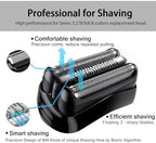 21B S3 Wet and Dry Replacement Head for Braun All Series 3 Electric Shavers 3040s 300s 310s 3080s Models, Compatible with Braun Shaver Part 21B, for 21b Foil & Cutters Razor Accessories.