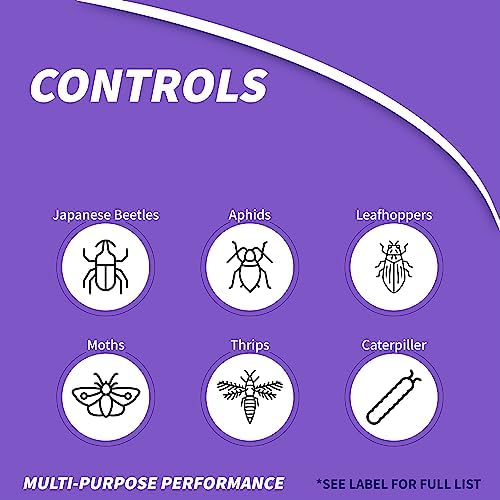 Bonide Fruit Tree & Plant Guard, 16 oz Concentrate, Multi-Purpose Fungicide, Insecticide and Miticide for Home Gardening