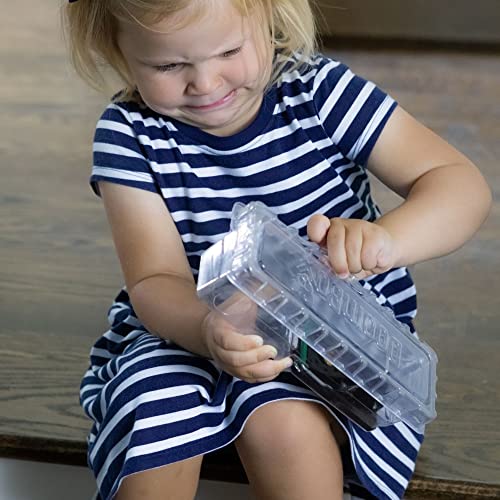 DoomBox™ Green Enclosed Mouse Trap | Keeps The Mess with The Mouse | Patented Click-It™ Closure Technology | Safe for Kids & Pets | Certified Child Resistant | Made in USA (5-Pack Green)