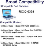 RC30-0328 RZ09-0328 Laptop Battery Replacement for Razer Blade 15 Base 2020 2021 RZ09-0328X RZ09-03286 RZ09-03287 RZ09-03289 RZ09-03287E22 RZ09-0369 RZ09-0369X RZ09-0410 RZ09-0410BE22