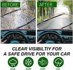 3 Factory Wiper Blade Replacement for Mazda CX-5 CX-9 02/2017-2021 2022 2023 Original Equipment Windshield Window Wiper Blades Set - 24"/18"/14"(Set of 3)