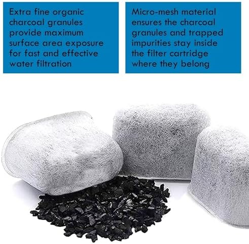 Kenmore/Keurig/Cuisinart/Braun Compatible Replacement Charcoal Water Filter 12 Pack Pure & Refreshing Taste