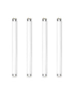 Bug Zapper Replacement Bulb Light Tube 10W for 20W Electronic Bug Zapper, T8 Bulbs for Indoor Outdoor Mosquito Zapper Lamp (4 Pack)