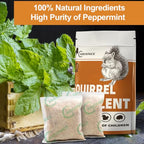 ANEWNICE Squirrel Repellent Pouches, Natural Squirrel Repellent Outdoor, Rodent Repellent, Squirrel Repellent for Attic and Cars, Squirrel Repellent for Plants and Garden - 10 Pouches