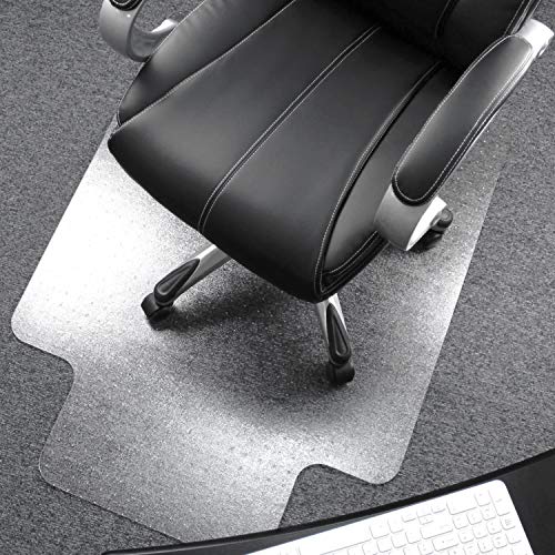 Floortex® Ultimat® Polycarbonate Lipped Chair Mat for Carpets up to 1/2" - 35" x 47"