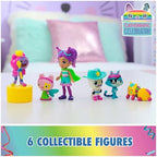 Gabby's Dollhouse, Celebration Themed Figures with Gabby Girl, 5 Cat Toy Figures, Surprise Toys & Dollhouse Accessories, Kids Toys for Girls & Boys 3+