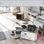 4 Pcs Humane Mouse Traps No Kill, Live Mouse Traps Indoor for Home, Reusable Mice Small Rat Trap Catcher for House & Outdoors