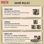 POP MART The Monsters x Kow Yokoyama Ma.K. Blind Box Figures, Random Design Box Toys for Modern Home Decor, Collectible Toy Set for Desk Accessories, 1PC