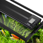 hygger Auto On Off 30-36 Inch LED Aquarium Light Extendable Dimable 7 Colors Full Spectrum Light Fixture for Freshwater Planted Tank Build in Timer Sunrise Sunset