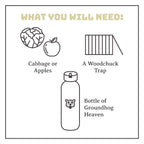 Groundhog Heaven 5 Ounce | Long Lasting & Highly Attractive Bait for Catching Groundhogs Woodchucks & Rabbits | Strong Garden Vegetable Scent