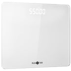 RunSTAR 550lb Scale for Body Weight with Ultra-Wide Platform and Large LED Bezel-Less Display, Accurate High Precision Digital Bathroom Scale with Extra-High Capacity