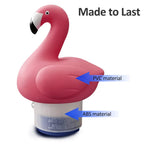Blufree Chlorine Floater, Floating Chlorine Dispenser, Cute Animal Floating Pool Chlorinator Basket for Chemical Tablets Fits 3 Inch Tabs Bromine Holder Used for Pool Spa