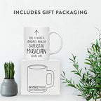 Andaz Press Funny 11oz. Ceramic Coffee Tea Mug Gift, This is What a Badass Ninja Superstar Musician Looks Like, 1-Pack, Birthday Christmas Gift Ideas