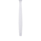 Karat U3530W 7" Poly-Wrapped Heavy-Weight Disposable Fork, White (Pack of 1000)