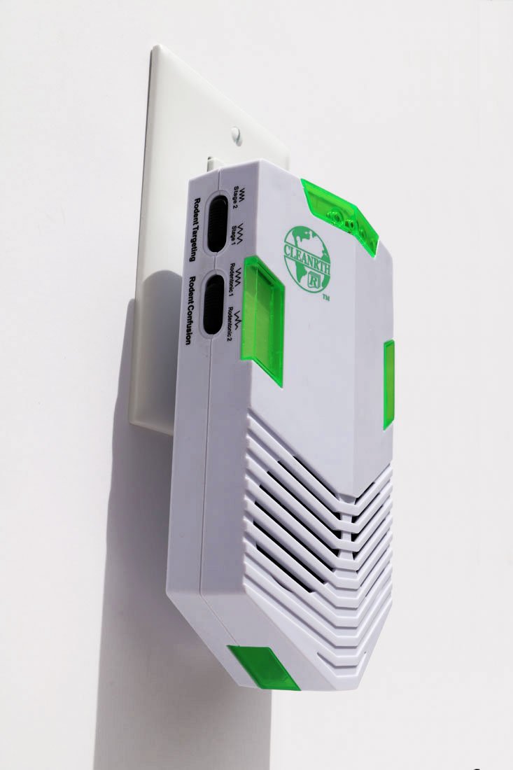CLEANRTH CR008 Advanced Ultrasonic Rodent Repelling System | Superior Rodent Repeller