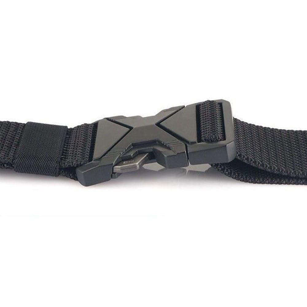 Quick Release Waistband Breathable Durable Outdoor Sport Belt Multi Function Nylon Belt(Grey)
