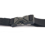 Quick Release Waistband Breathable Durable Outdoor Sport Belt Multi Function Nylon Belt(Grey)
