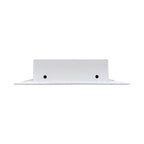 BUILDMART - 14x6 White Modern AC Vent Cover - Decorative Air Vent - Standard Linear Slot Diffuser - Register Grille for Ceiling, Walls & Floors - Texas Buildmart