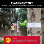 Catchmaster Tree Shield Lantern Fly & Ant Traps Insect Barrier, 12 Rolls 30ft Each, Outdoor Adhesive Crawling Insect Trap, Glue Traps to Protect Trees, Fruit & Plants, Pest Control Lawn & Garden