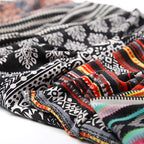 Tobeffect Headbands for Women African Wide Boho Bandeau Knotted Hairbands Workout Yoga Sport Head Wraps Hair Accessories 6 Packs
